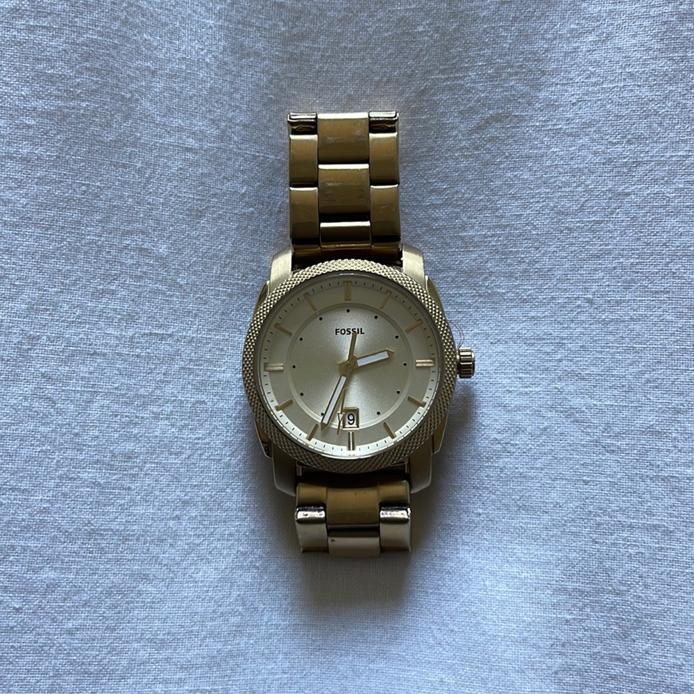 Fossil Gold Tone Watch
